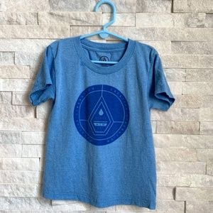 Kid’s Blue Volcom Stone Tee Shirt